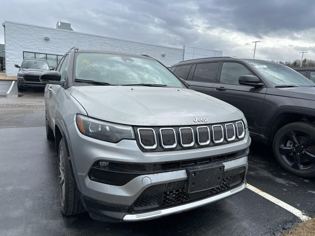 used 2022 Jeep Compass car, priced at $23,600