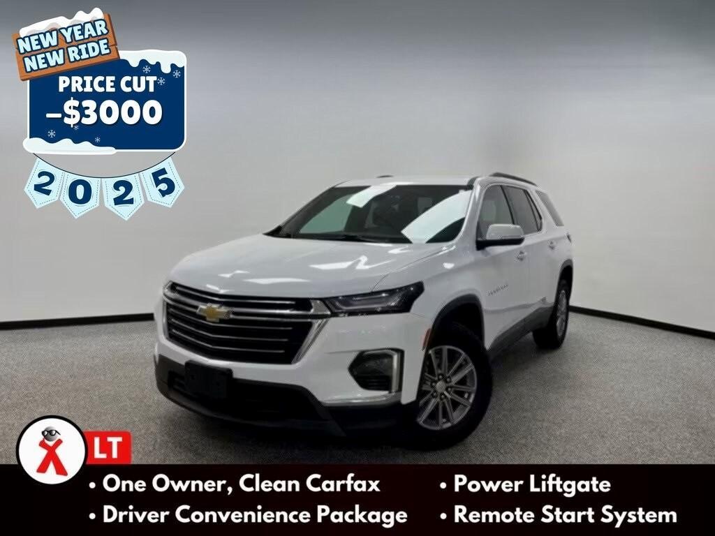 used 2022 Chevrolet Traverse car, priced at $22,400