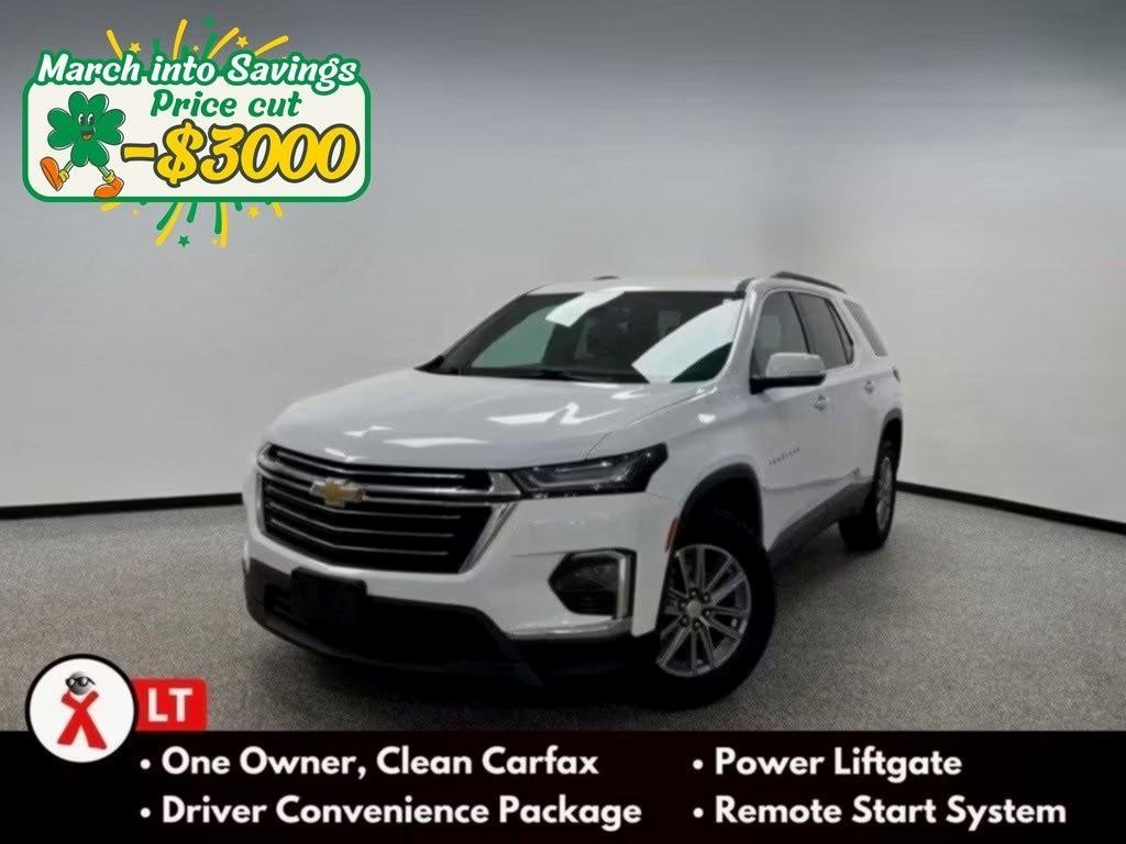 used 2022 Chevrolet Traverse car, priced at $21,900