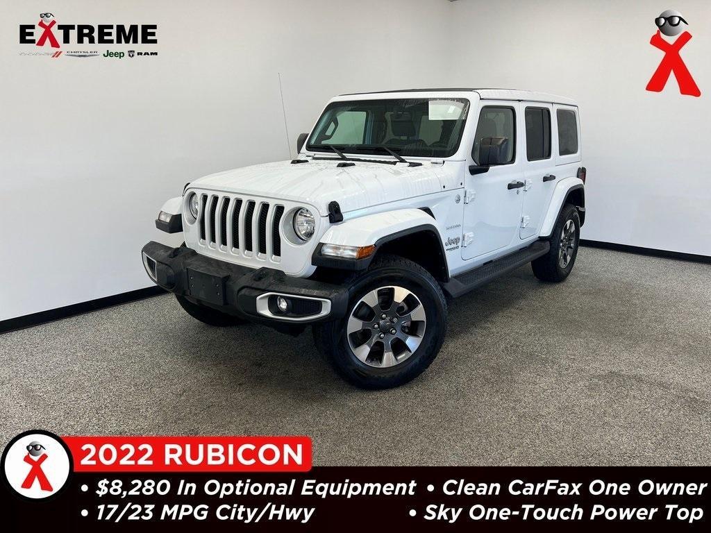 used 2022 Jeep Wrangler Unlimited car, priced at $33,600