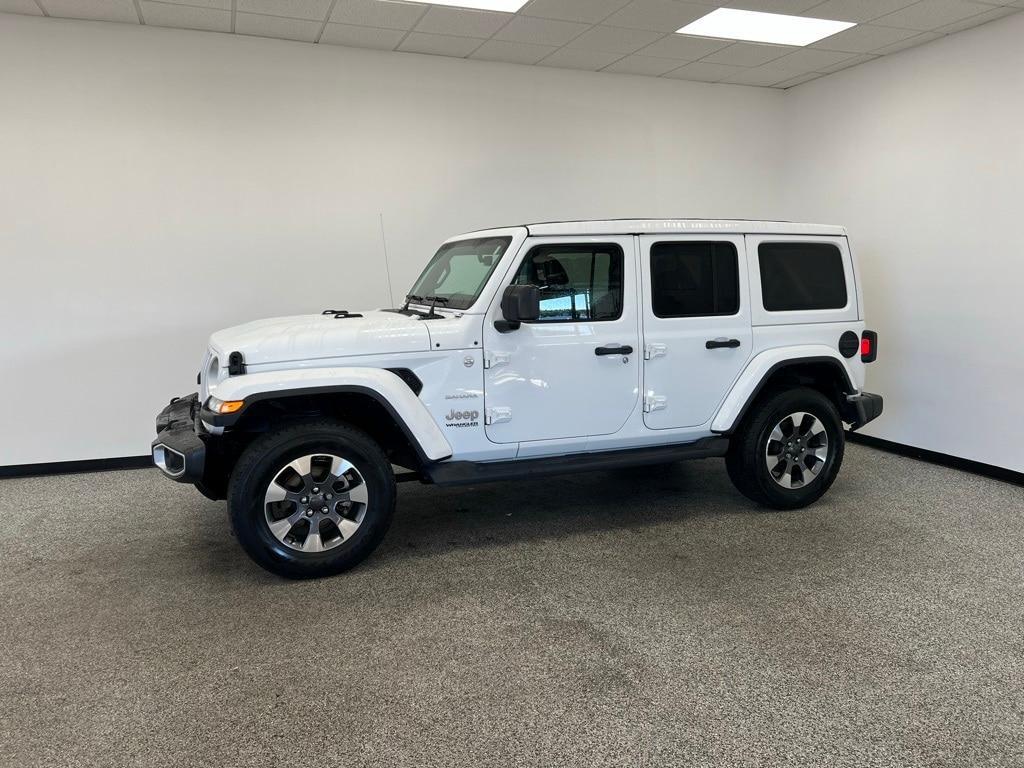 used 2022 Jeep Wrangler Unlimited car, priced at $33,600