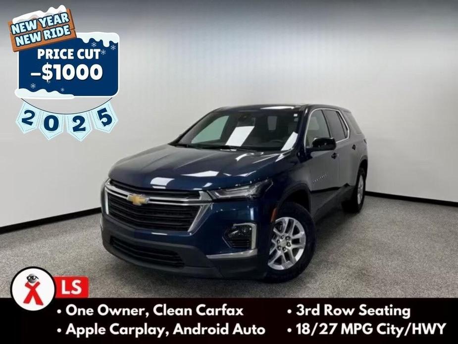 used 2022 Chevrolet Traverse car, priced at $24,800