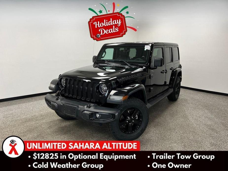 used 2021 Jeep Wrangler Unlimited car, priced at $34,600