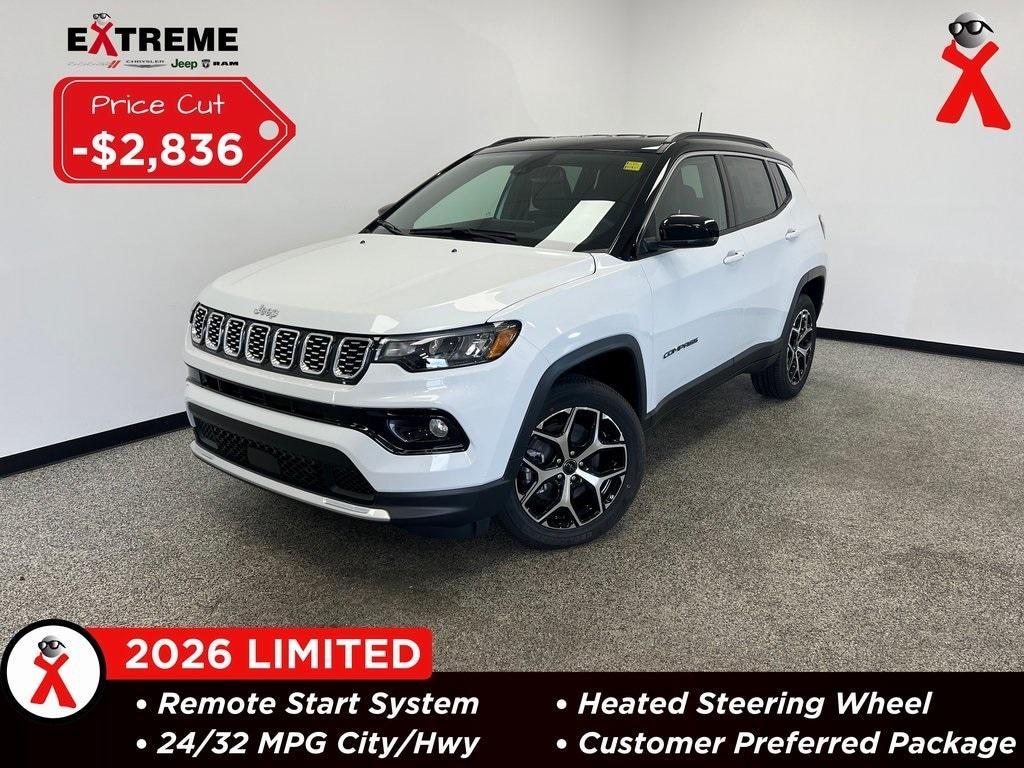 new 2026 Jeep Compass car, priced at $31,919