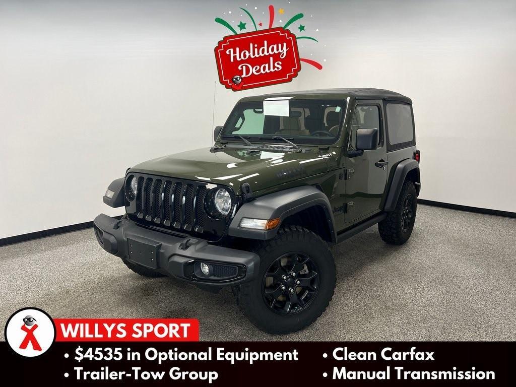 used 2021 Jeep Wrangler car, priced at $26,980