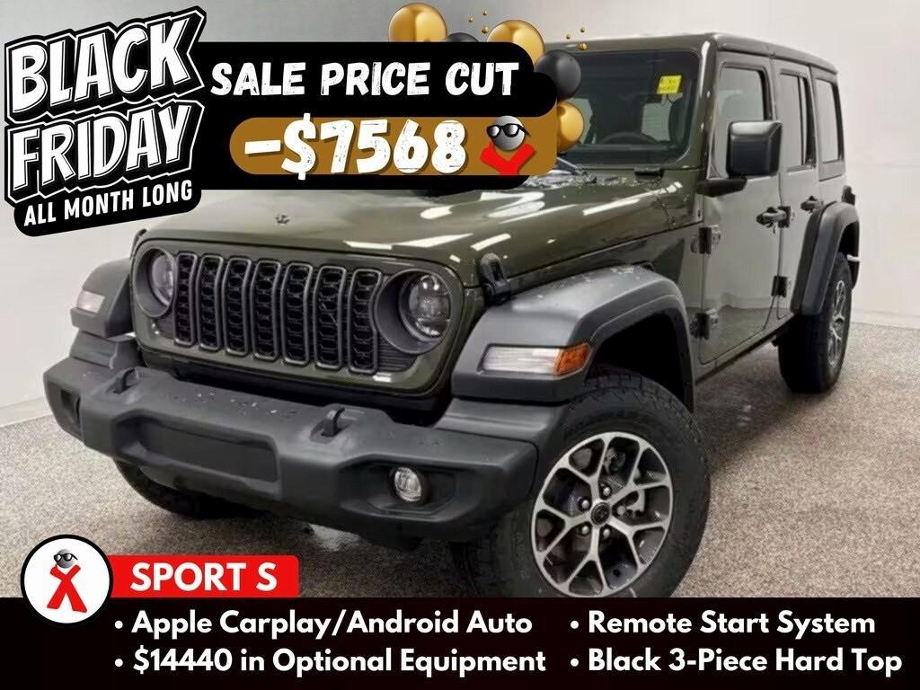 new 2024 Jeep Wrangler car, priced at $45,262