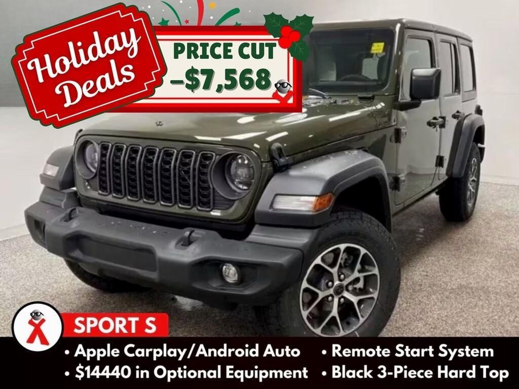 new 2024 Jeep Wrangler car, priced at $45,262