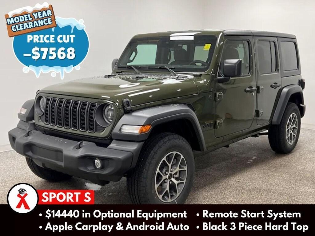 new 2024 Jeep Wrangler car, priced at $45,262