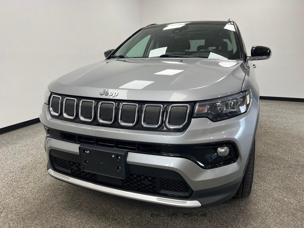 used 2022 Jeep Compass car, priced at $22,400