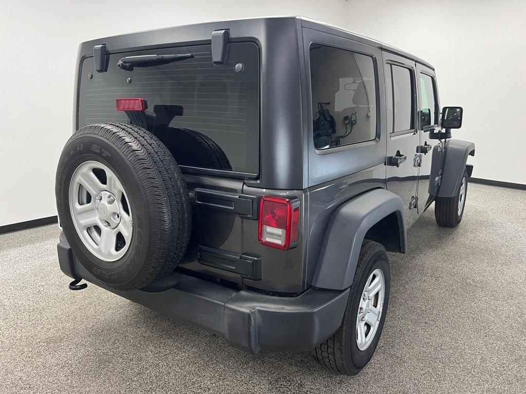 used 2017 Jeep Wrangler Unlimited car, priced at $9,950