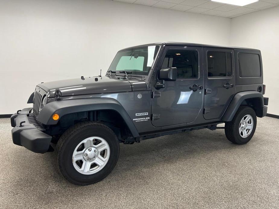 used 2017 Jeep Wrangler Unlimited car, priced at $11,950