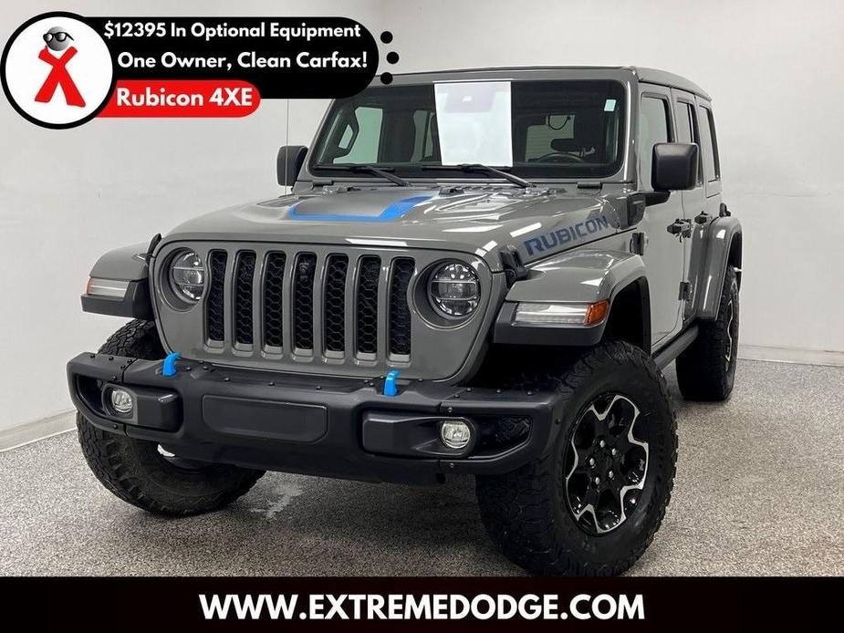 used 2021 Jeep Wrangler Unlimited 4xe car, priced at $40,400