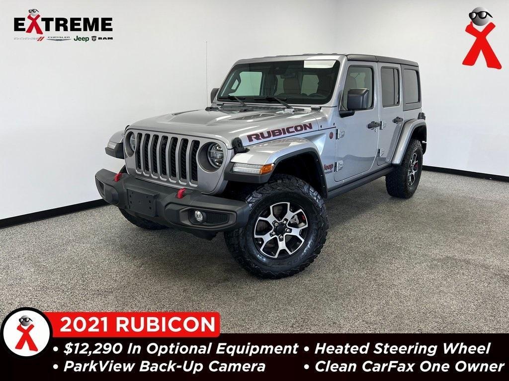 used 2021 Jeep Wrangler Unlimited car, priced at $36,900
