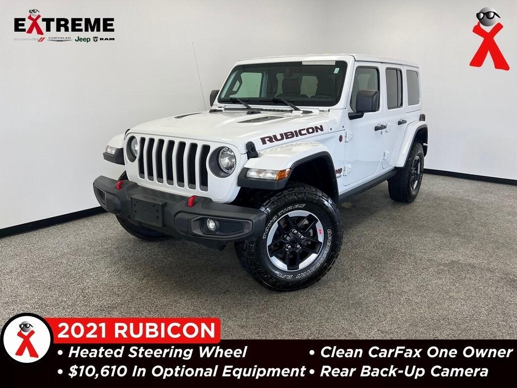 used 2021 Jeep Wrangler Unlimited car, priced at $36,900