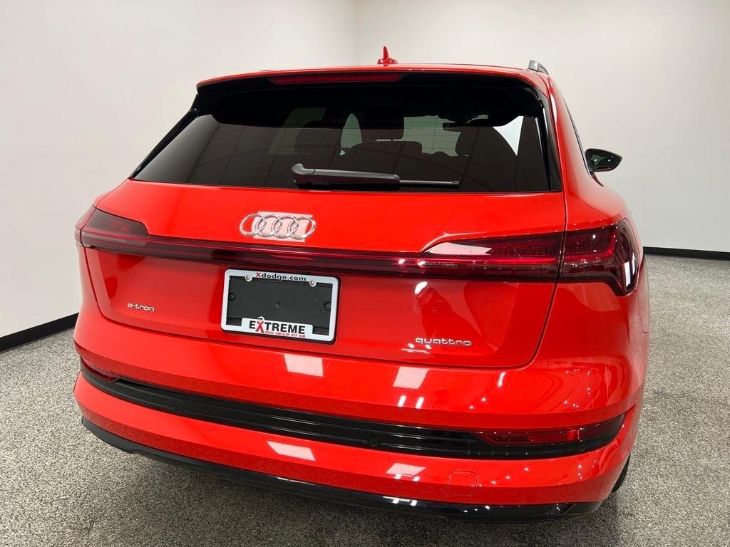 used 2022 Audi e-tron car, priced at $32,500