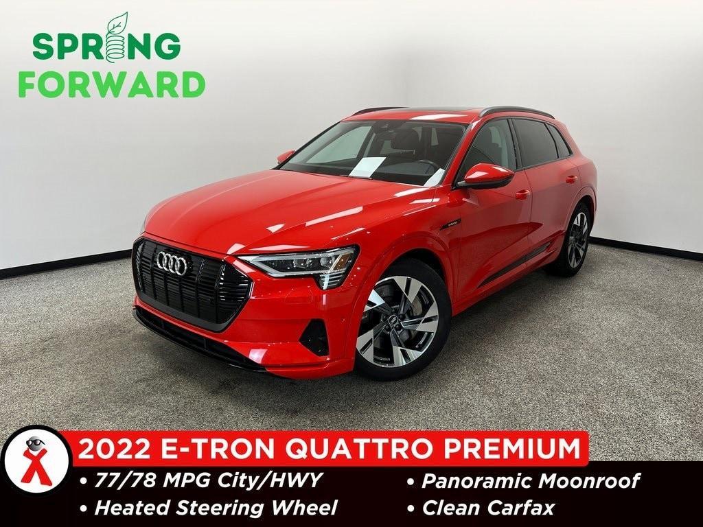 used 2022 Audi e-tron car, priced at $32,500