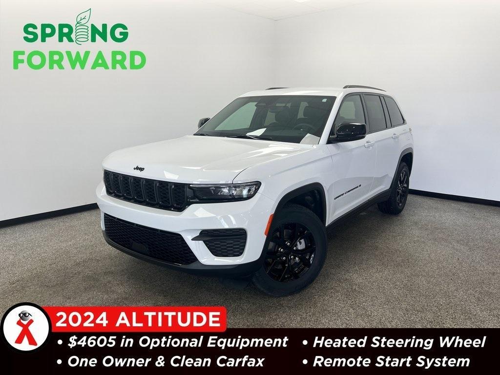 used 2024 Jeep Grand Cherokee car, priced at $39,400