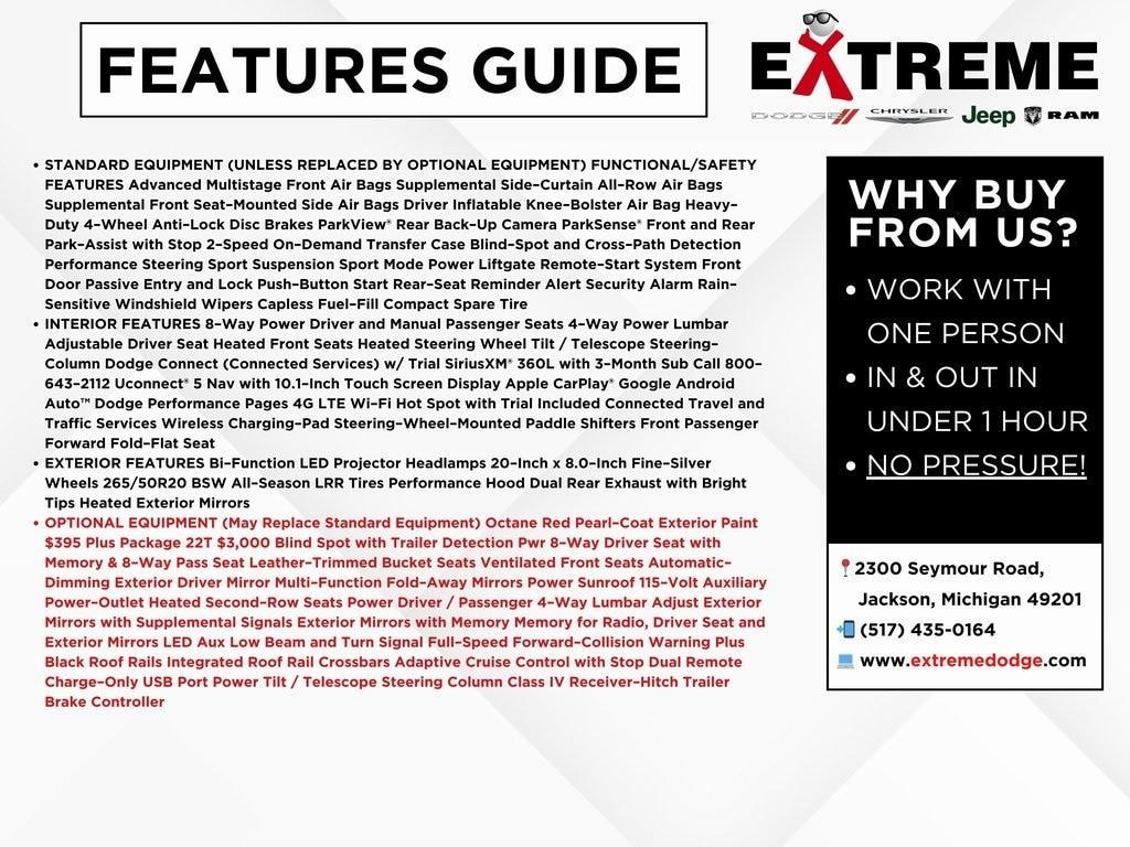 used 2024 Dodge Durango car, priced at $42,900