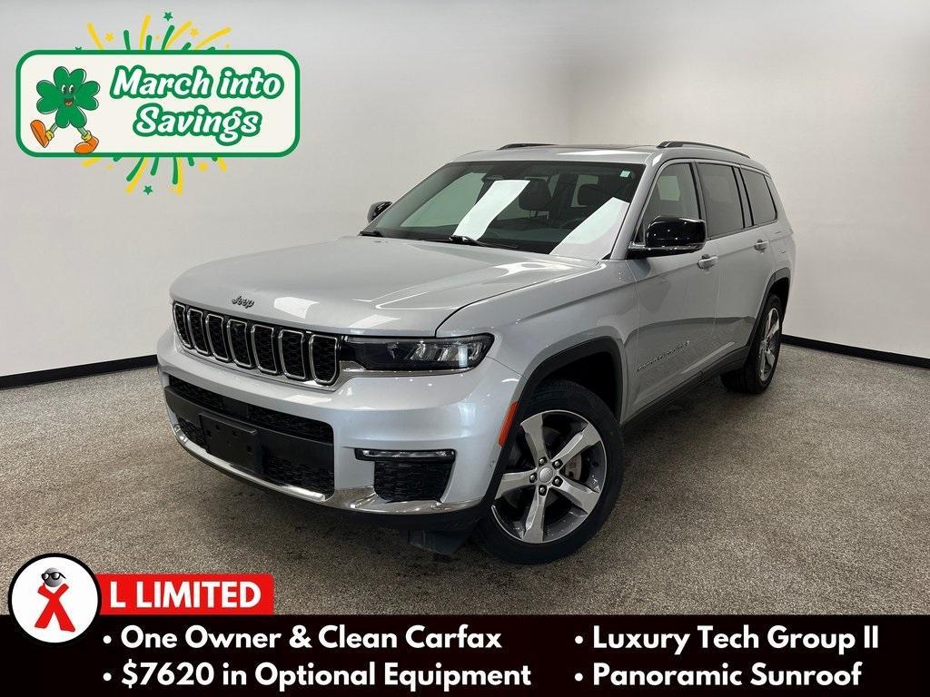 used 2021 Jeep Grand Cherokee L car, priced at $30,950