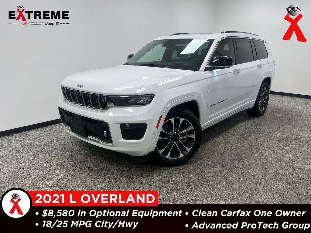 used 2021 Jeep Grand Cherokee L car, priced at $29,900