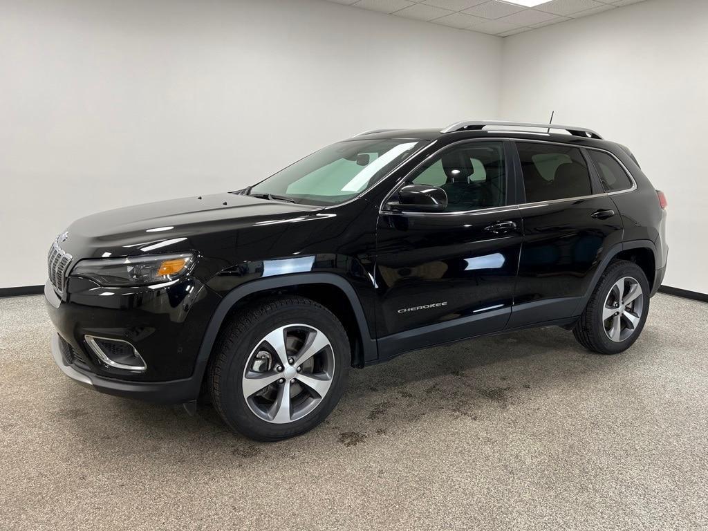 used 2021 Jeep Cherokee car, priced at $21,400