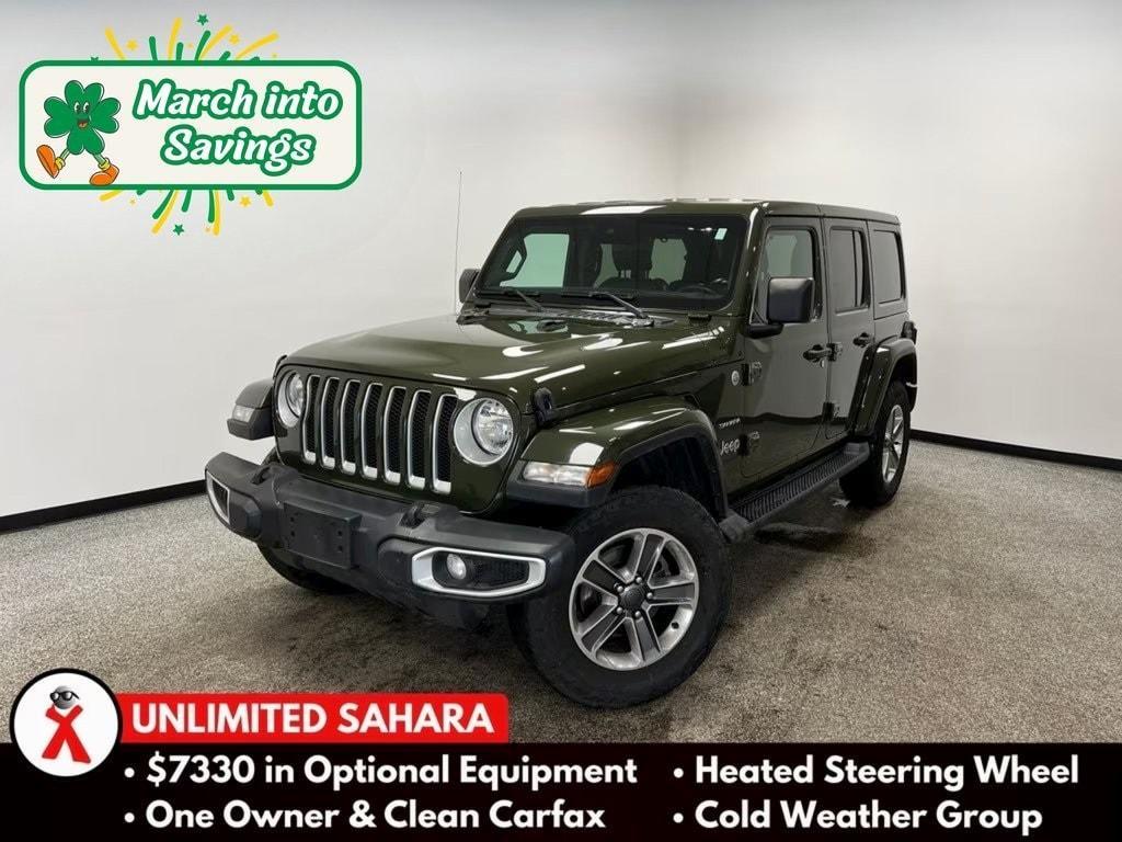 used 2021 Jeep Wrangler Unlimited car, priced at $29,950