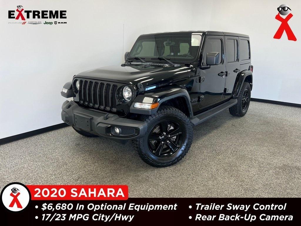 used 2020 Jeep Wrangler Unlimited car, priced at $29,900