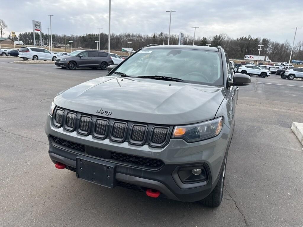 used 2022 Jeep Compass car, priced at $23,500