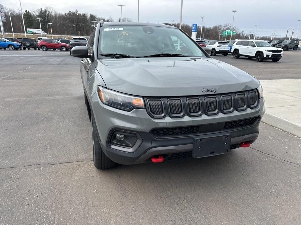 used 2022 Jeep Compass car, priced at $23,500