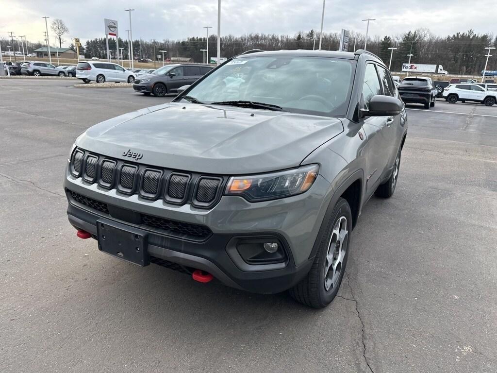 used 2022 Jeep Compass car, priced at $23,500