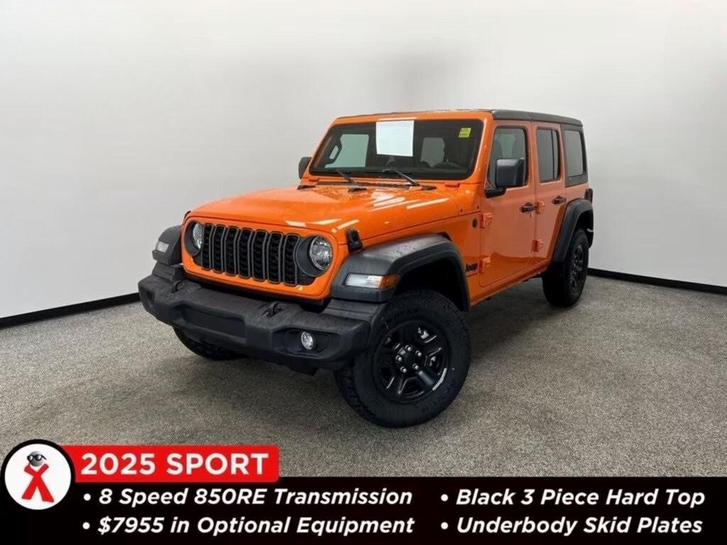 new 2025 Jeep Wrangler car, priced at $40,469