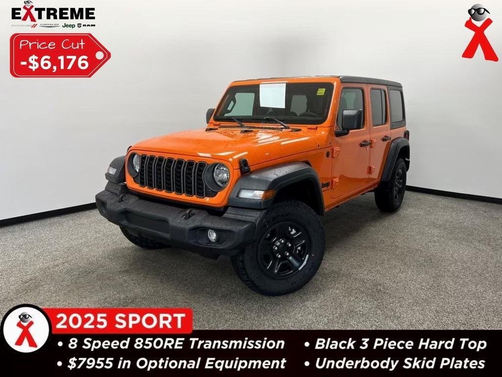 new 2025 Jeep Wrangler car, priced at $40,469