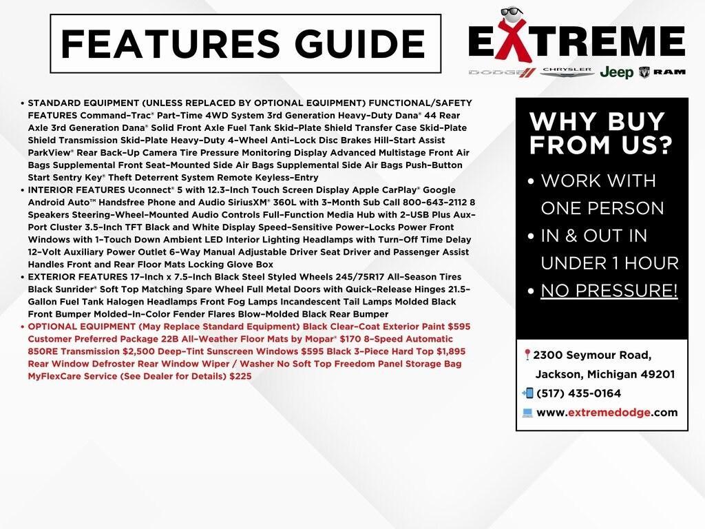 new 2026 Jeep Wrangler car, priced at $41,827