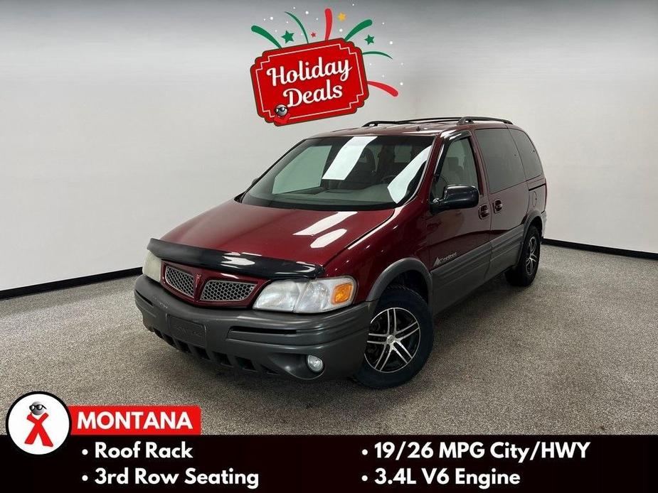 used 2001 Pontiac Montana car, priced at $2,850