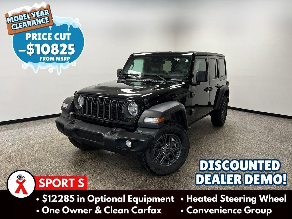 used 2024 Jeep Wrangler car, priced at $39,950