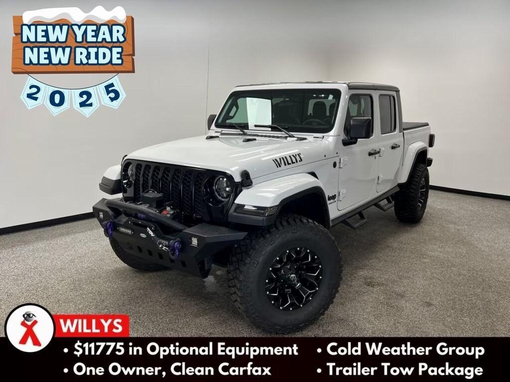 used 2022 Jeep Gladiator car, priced at $37,800