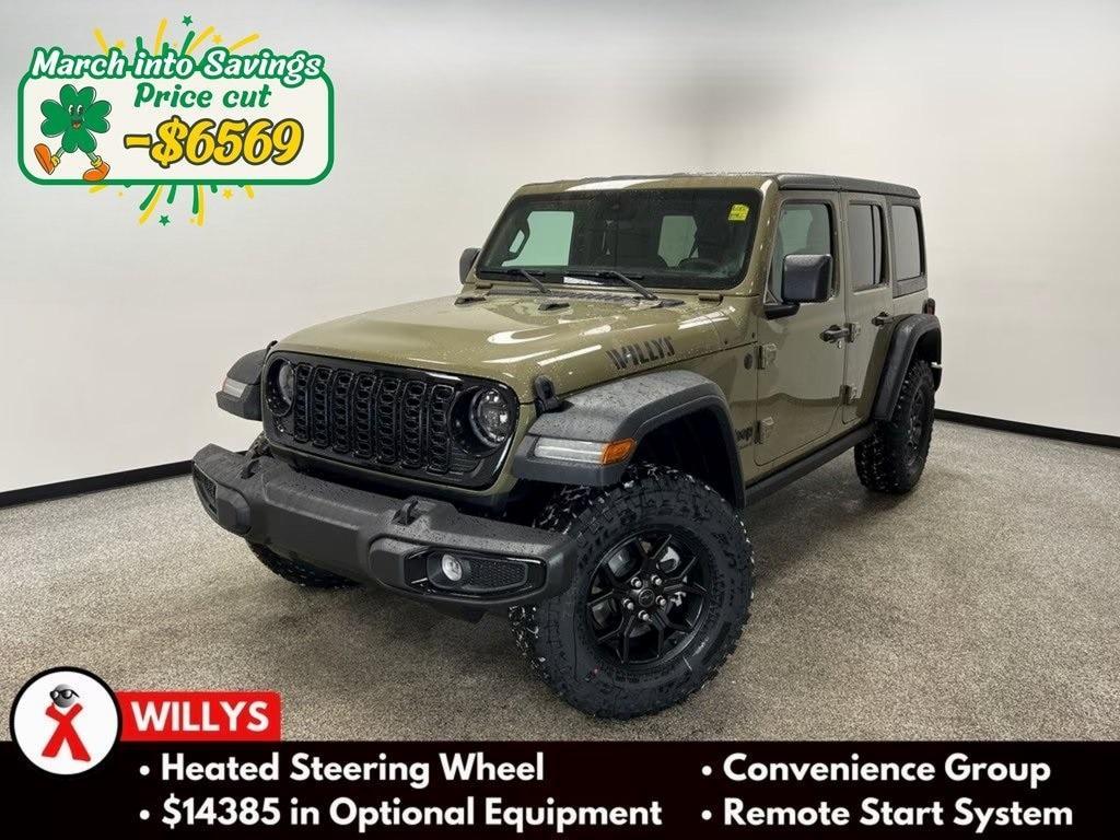 new 2025 Jeep Wrangler car, priced at $46,406