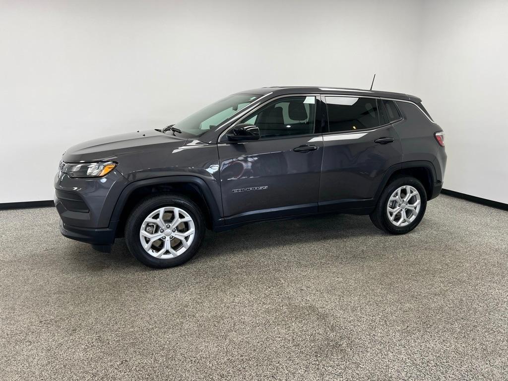 used 2024 Jeep Compass car, priced at $23,900