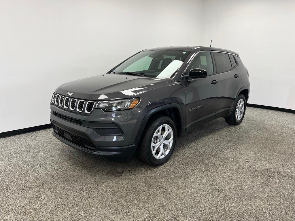 used 2024 Jeep Compass car, priced at $23,900