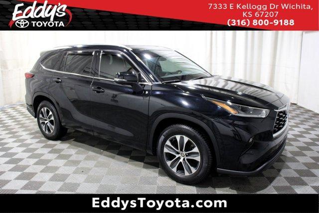 used 2021 Toyota Highlander car, priced at $28,898