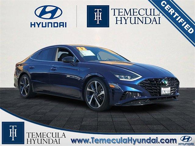 used 2022 Hyundai Sonata car, priced at $24,000