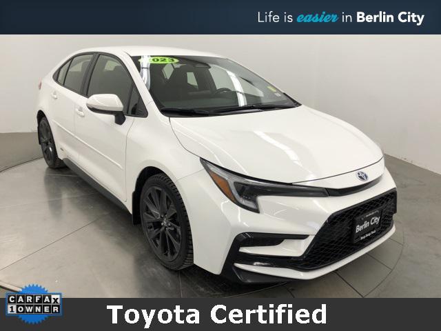 used 2023 Toyota Corolla Hybrid car, priced at $24,836