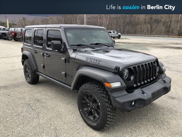 used 2020 Jeep Wrangler Unlimited car, priced at $31,022