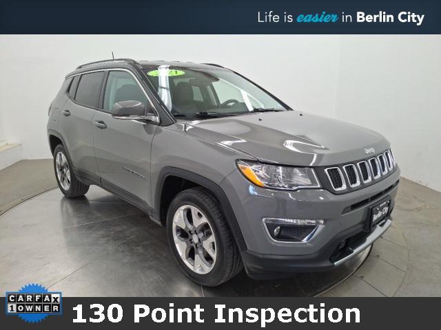 used 2021 Jeep Compass car, priced at $21,023