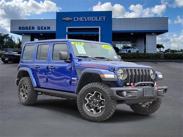 used 2020 Jeep Wrangler Unlimited car, priced at $43,980