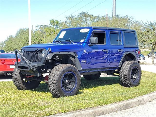 used 2020 Jeep Wrangler Unlimited car, priced at $33,980