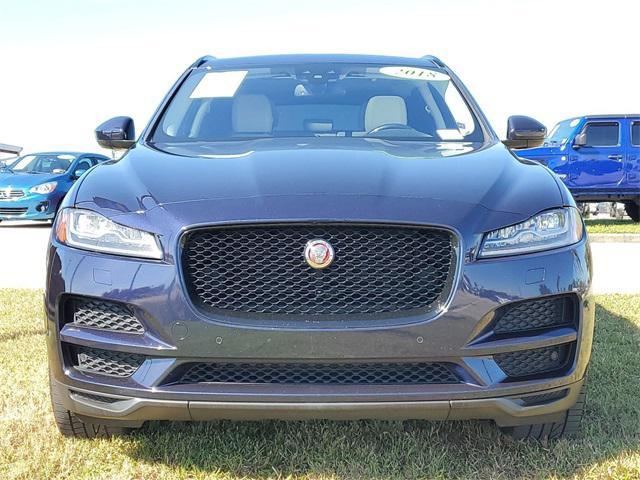 used 2018 Jaguar F-PACE car, priced at $17,980