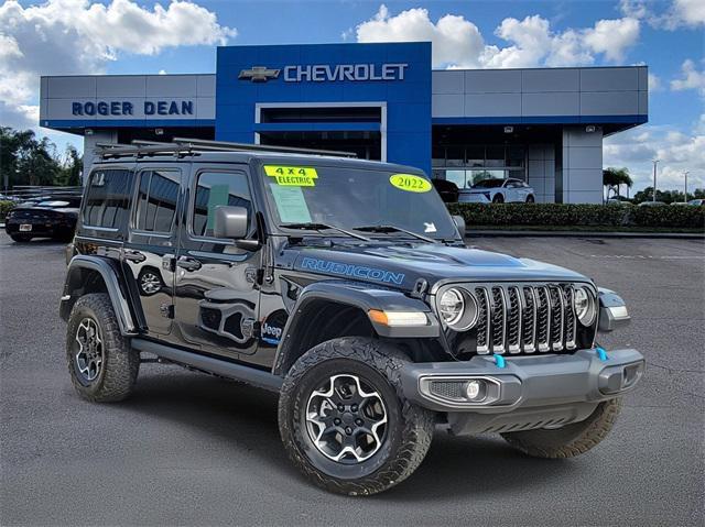 used 2022 Jeep Wrangler Unlimited car, priced at $42,980