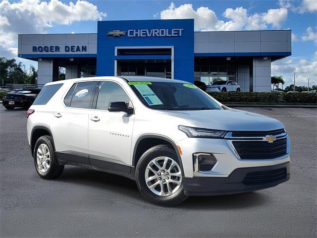 used 2022 Chevrolet Traverse car, priced at $23,980