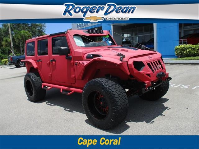 used 2018 Jeep Wrangler JK Unlimited car, priced at $33,980